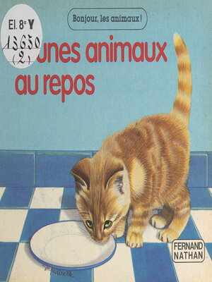 cover image of Jeunes animaux au repos